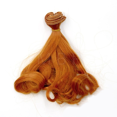 High Temperature Fiber Long Pear Perm Hairstyle Doll Wig Hair DOLL-PW0001-027-19-1