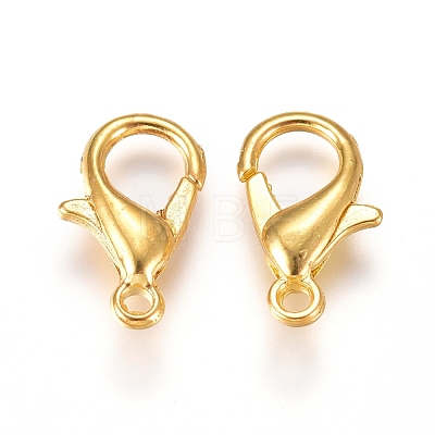 Zinc Alloy Lobster Claw Clasps X-E102-M-1