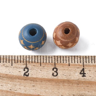 Wood Beads WOOD-M016-01A-1