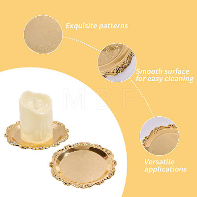 Iron Jewelry Display Plates AJEW-WH0410-259A-01-1