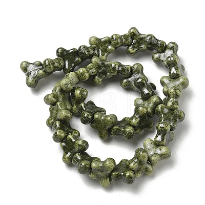 Vintage Handmade Porcelain Beads PR-CBA4F13-K07-1