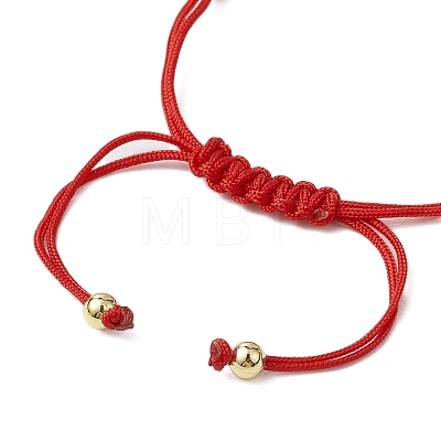 Adjustable Lanmpword Evil Eye Braided Bead Bracelet BJEW-JB11062-01-1