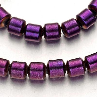 Electroplate Non-magnetic Synthetic Hematite Bead Strands G-F300-28-1