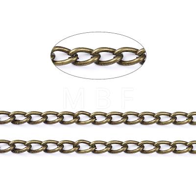 Iron Twisted Chains Curb Chains X-CHS003Y-AB-1