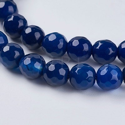 Natural Agate Beads Strand X-G-G580-6mm-02-1