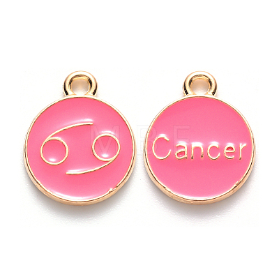 Alloy Enamel Pendants LS-X-ENAM-S124-01B-03D-1