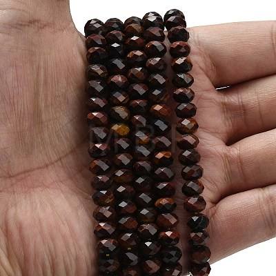 Natural Tiger Eye Beads Strands G-Z111-A02-05-1