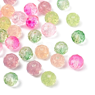 6 Style Imitation Gemstone & Opal Style Resin Beads and Glass Beads RESI-YW0001-14-1