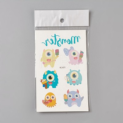 Removable Temporary Tattoos AJEW-WH0061-B05-1