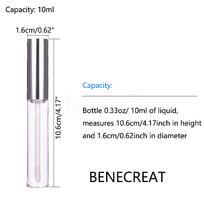BENECREAT DIY Empty Lipstick Bottle MRMJ-BC0001-45-10ml-1