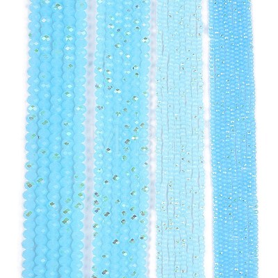 Electroplate Glass Beads Strands LS-EGLA-A044-J3mm-L04-1