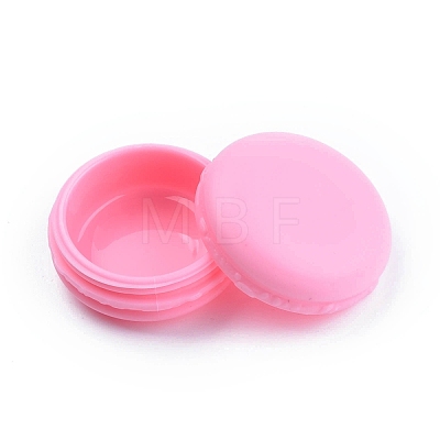 Portable Candy Color Mini Cute Macarons Jewelry Ring/Necklace Carrying Case CON-N012-01-1