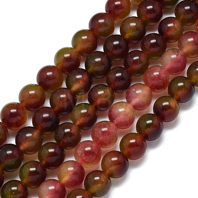 Natural Malaysia Jade Beads Strands G-B165-C05-12mm-1