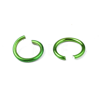 Aluminum Wire Open Jump Rings ALUM-R005-0.8x6-25-1