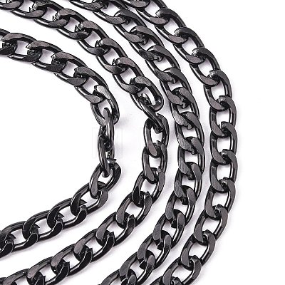 Aluminum Twisted Chains Curb Chains X-CHA-K1535-8-1