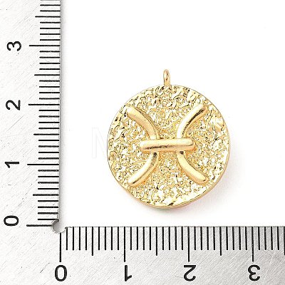 Brass Micro Pave Cubic Zirconia Enamel Pendants KK-L250-08G-01-1