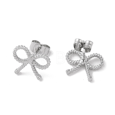 Non-Tarnish 304 Stainless Steel Stud Earrings EJEW-S227-30P-04-1