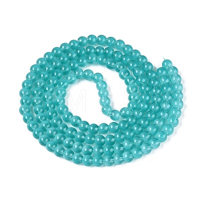 Acrylic Imitation Cat Eye Beads Strands OACR-Q197-01A-07-1