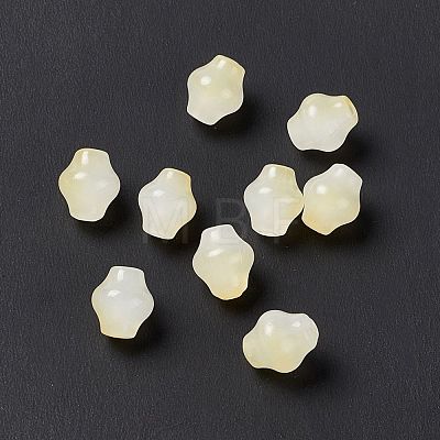Opaque Glass Beads GLAA-F117-04A-1