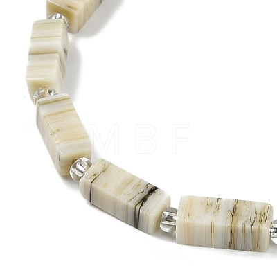 Handmade Lampwork Beads Strands LAMP-Q037-01B-06-1