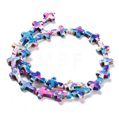 Synthetic Turquoise Beads Strands G-C101-E01-01-1
