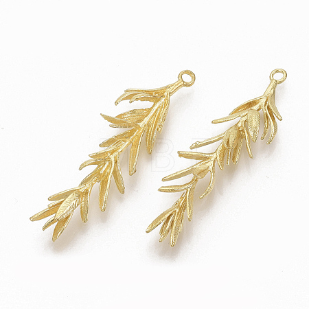 Brass Peg Bails Pendants KK-S349-235-NF-1