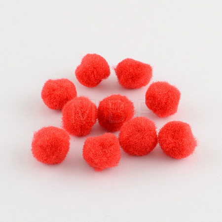 DIY Doll Craft Pom Pom Yarn Pom Pom Balls X-AJEW-S006-10mm-12-1