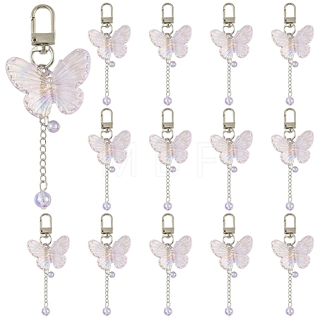 20Pcs Acrylic Pendant Decorations HJEW-YW00252-01-1