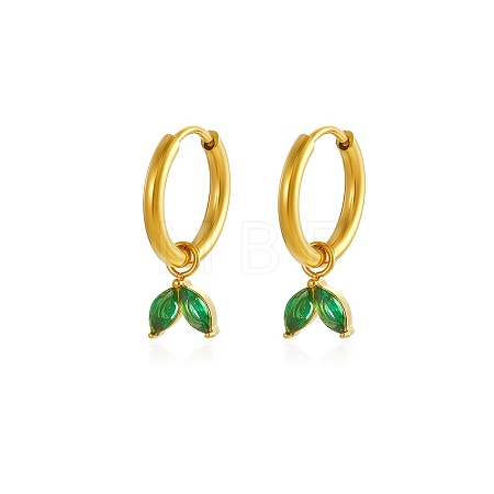 304 Stainless Steel Hoop Earrings LS-AY4063-1-1