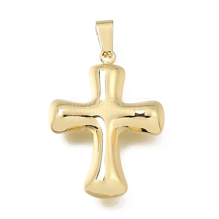 Easter Brass Pendants KK-E802-19G-B-1