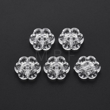 Transparent Acrylic Beads TACR-T003-34-1