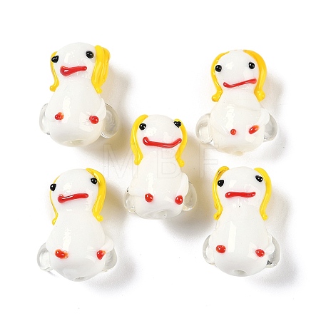 Handwork Lampwork Beads GLAA-B021-01-1