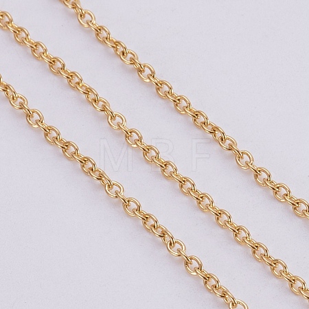 Ion Plating(IP) 304 Stainless Steel Cable Chains CHS-F001-01G-1