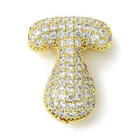Rack Plating Brass Cubic Zirconia Pendants KK-S378-02G-T-1