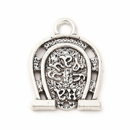 Tibetan Style Alloy Pendants PALLOY-B012-01B-AS-1