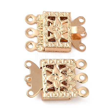 Brass Box Clasps KK-XCP0001-70LG-1