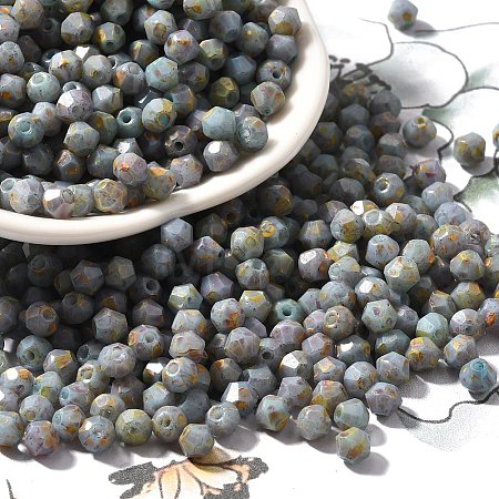 Picasso Baking Paint Glass Seed Beads SEED-A032-02A-16-1
