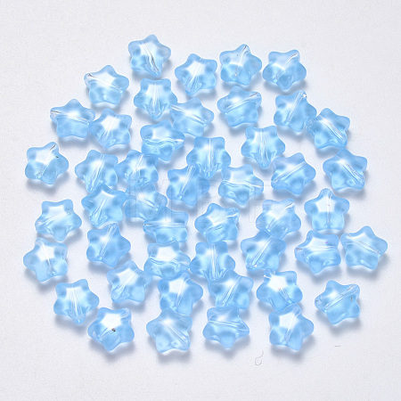 Transparent Glass Beads GLAA-R211-04-A02-1