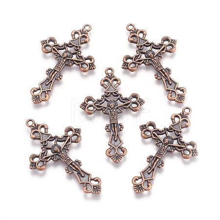 Tibetan Style Alloy Pendants RLF1299Y-NF-1