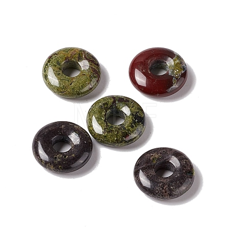 Natural Dragon Blood Pendants G-E135-03G-1