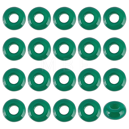20Pcs Dyed Natural Malaysia Jade European Beads FIND-ME0003-87A-1
