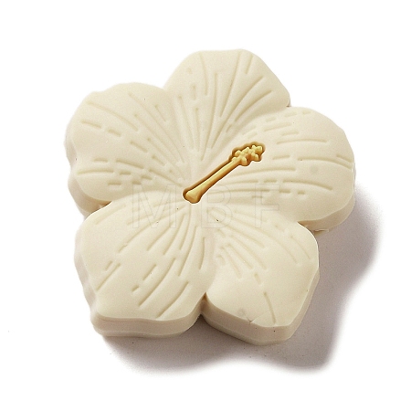 Cherry Blossom Silicone Focal Beads SIL-B069-02D-1