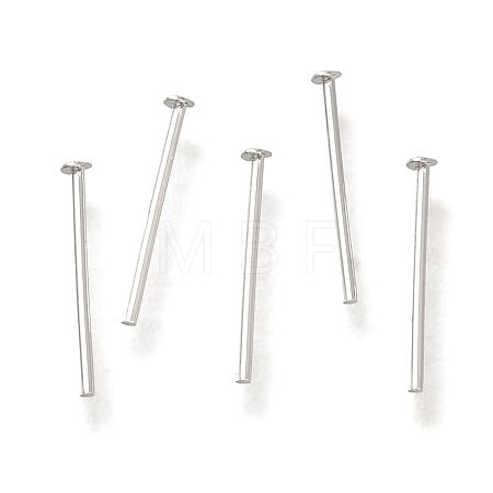 Brass Flat Head Pins KK-H502-01A-S-1