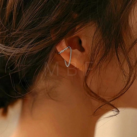 Alloy Cuff Earrings PW-WG09B2B-02-1
