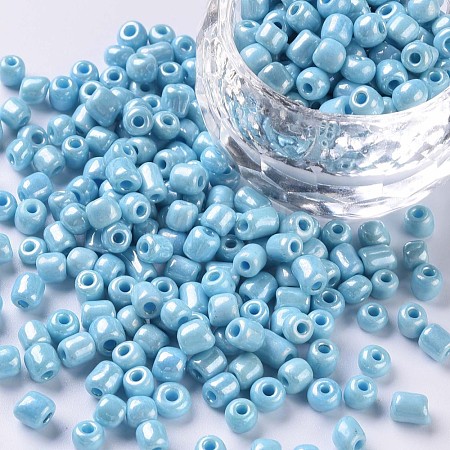 6/0 Glass Seed Beads SEED-A012-4mm-123-1