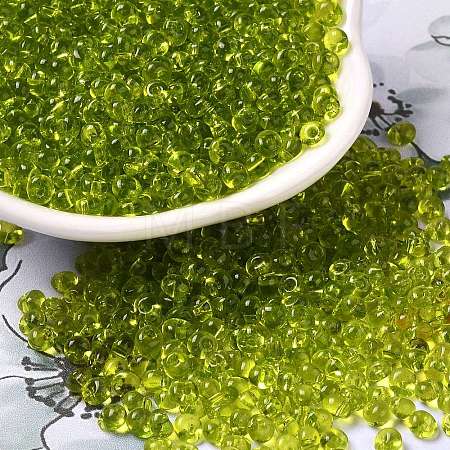 Transparent Colours Glass Seed Beads X1-SEED-P006-02A-04-1