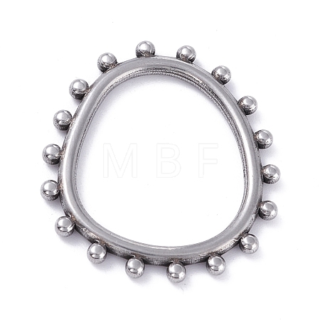 Non-Tarnish 304 Stainless Steel Pendants STAS-P288-07P-1