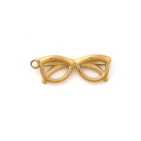 304 Stainless Steel Pendants STAS-P411-02H-G-1
