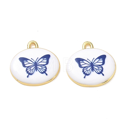 Printed Brass Pendants KK-CBAF9BC-17G-02-1