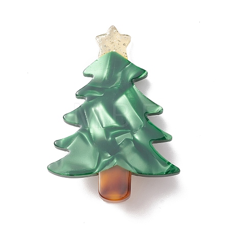 Christmas Cellulose Acetate Alligator Hair Clip PHAR-K003-01A-1